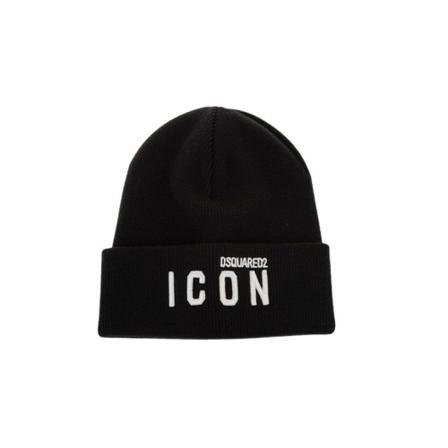 Dsquared2 Hat Sort, Herre Accessories, Størrelse: ONE Size