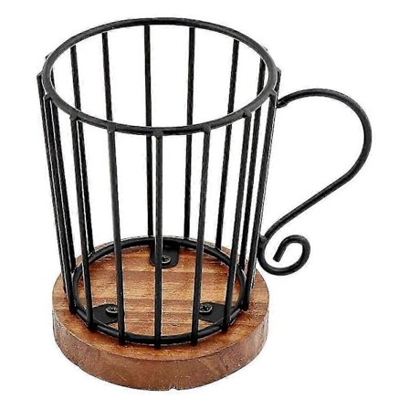 Kaffekapselhållare K Cup Organizer, K Cup-hållare för Bänkskiva Kaffekapslar Förvaringsorganisatör Kaffe D bs