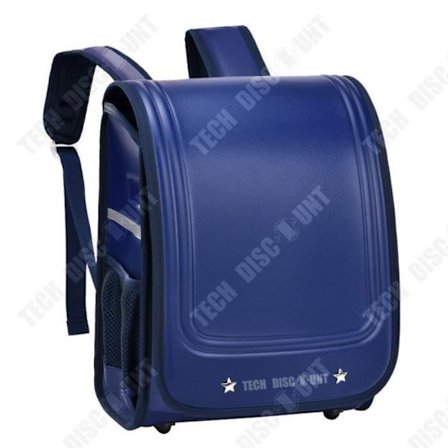 Skolryggsäck - TD - Vattentålig rygg - PU-läder - 20L - Unisex grundskola