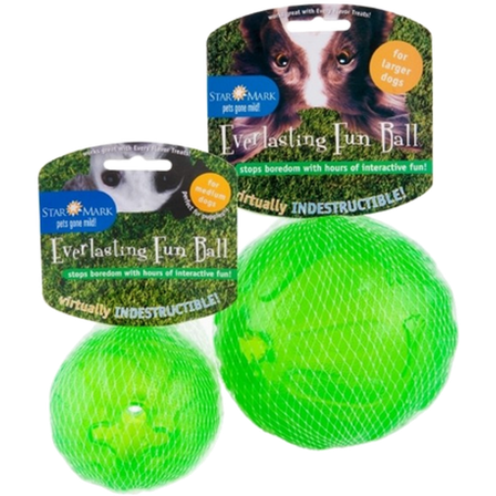 StarMark - Everlasting Fun Ball Grønn 7 cm - Hund - Hundeleker & spill - Baller - ZOO.no