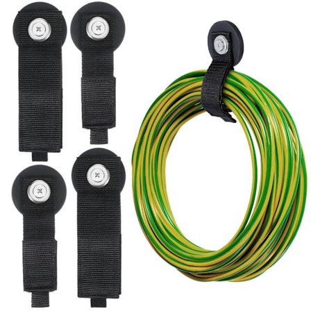 4 STK Magnetiske kroker Magnet Verktøyholder Magnet Garasjekrok