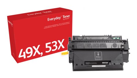 XEROX Everyday - svart - kompatibel - tonerpatron (alternativ for: HP Q5949X, HP Q7553X)