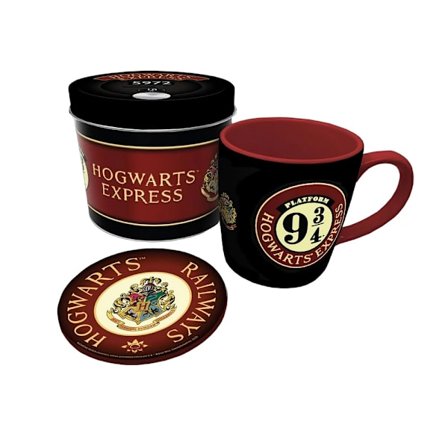 Harry Potter Platform 9 3/4 Crest Presentset En Storlek Röd/Svart