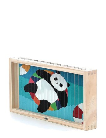 Vilac Agamographic Puzzle 20 Pcs - Animals - Multi/patterned - ONE SIZE