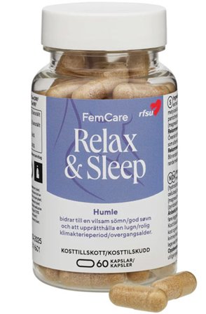 RFSU FemCare Relax & Sleep 60 kapslar