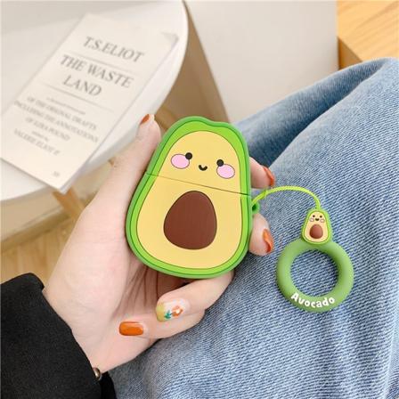 Kompatibel med Airpods 1/2 Cute Case, Cartoon Character Silicone