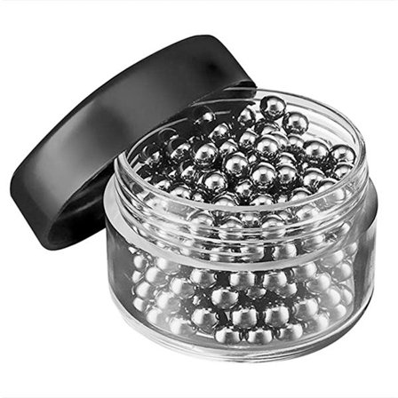 304 ruostumattomasta teräksestä valmistetut puhdistushelmet viinipulloille ja -karaffeille