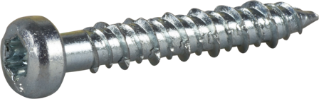 ESSVE ECS-PS Betongskrue 6,3(5)mm Ø, FZB, TX30, 100-pakning 40 mm, Innfesting