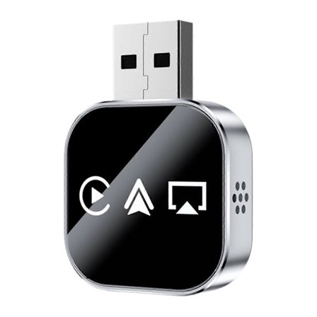 3-i-1 Trådlös Carplay Adapter Smart Carplay Airplay Android Auto USB-dongel Trådbunden Carplay till Trådlös