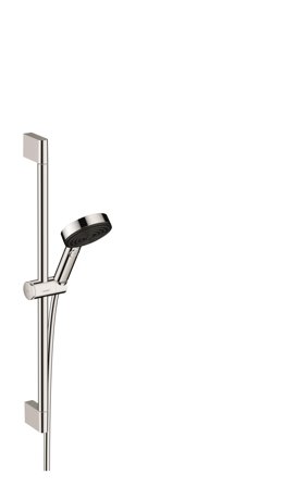 Hansgrohe Pulsify Select S 24160000 Brusesæt 3 jettyper, forkromede, Badeværelse