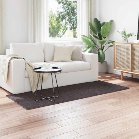 Områdesmattor Rektangulär Antracit 200 x 80 cm