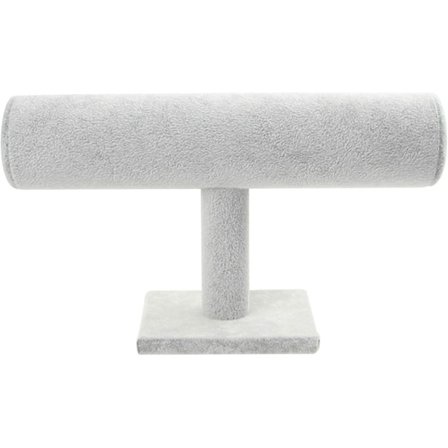 Armbåndsstativ, Velvet Scrunchie Organizer, T-Bar Display Holder, Smykke Armbåndsstativ, Scrunchies.[CP]