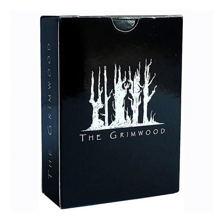 Laadukas The Grimwood -korttipeli: Hieman strategista, erittäin kaoottista - 68 normaalin pokerikokoista korttia (FMY)