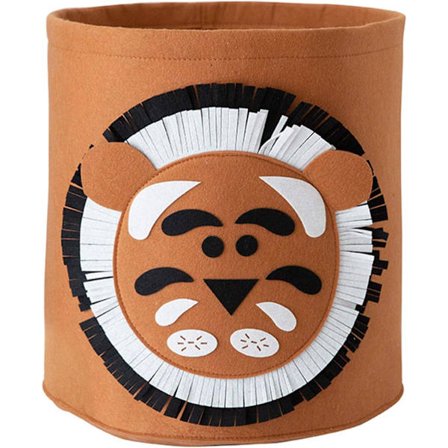 Förvaringskorg i filt, förvaringskorg för barn, hopfällbar förvaringskorg i filt