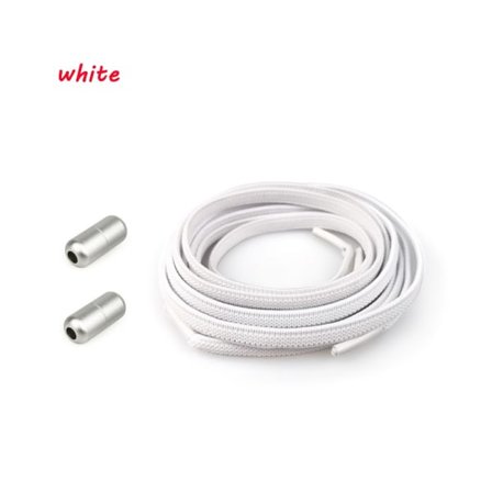 No Tie Skosnören Sneakers Skosnören VIT