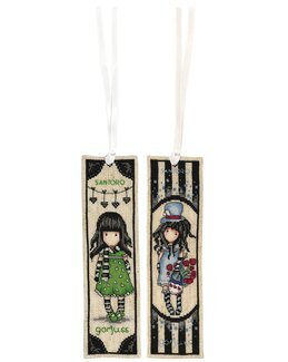 Stickpackung Lesezeichen Gorjuss 2-er Pack