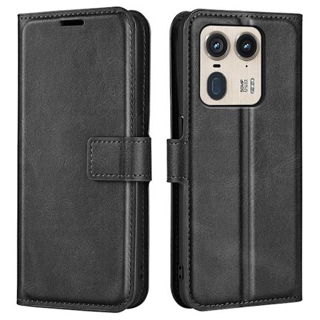 Motorola Edge 50 Ultra / Moto X50 Ultra Fodral med Plånbok - Svart