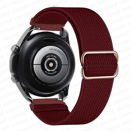 20 mm 22 mm band för Samsung Galaxy Watch 4/classic/3/5/ pro/active 2 Gear S3 Elastisk nylon Huawei Watch Gt 2 2e 3 Pro Strap