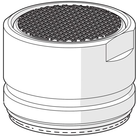 Oras 158337 Strålsamlare, Badrum