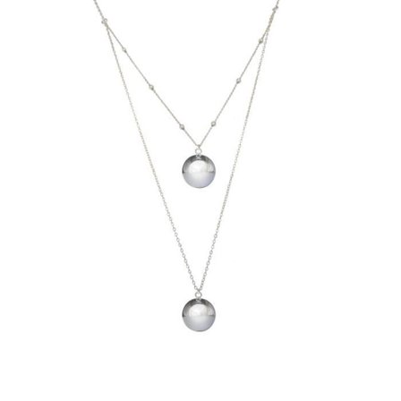 Smooth Pregnancy Bola - JUMEAUX Silver -