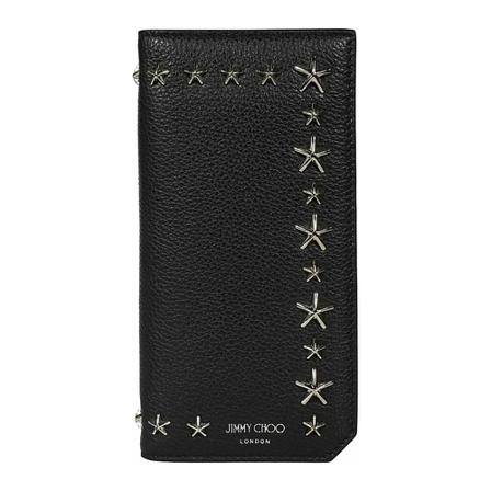 Jimmy Choo Pung Sort, Herre Punge og Kortholder, Størrelse: ONE Size