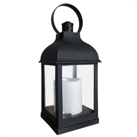 Retrolykt med LED-lys, retrodesign og flammeeffekt, innendørs IP20,