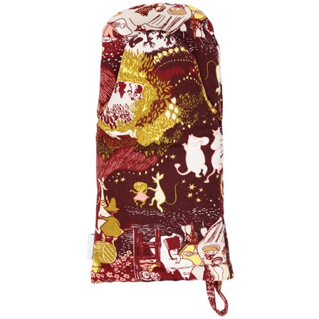 Arabia Mumin Festlige stunder Ovnhandske 15x34 cm - Rød | KitchenOne