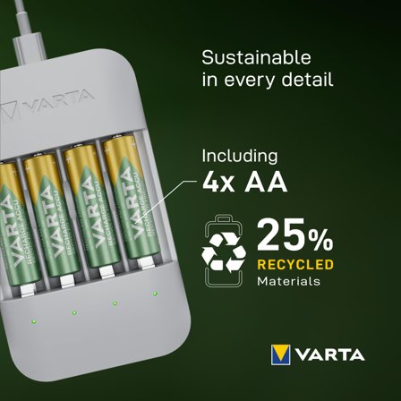VARTA ECO Charger Pro 4xAA 2100 mAh