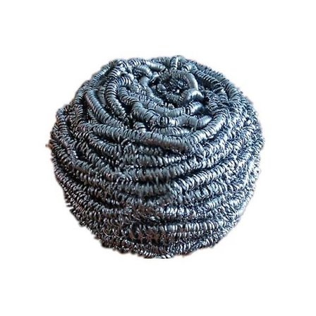 Rustfri Stål Trådkugle Køkken Tråd Rengøringskugler Metal Svamp Skuresvamp Svampe Professionelt Køkkenværktøj 20 Stykker