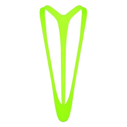 Joustava miesten uimapuku fluoresoivalla kuviolla