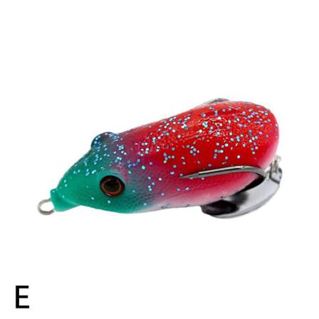 Topwater Fishing Lockar Groda & Metallsked Lockbete H &hook O Lu