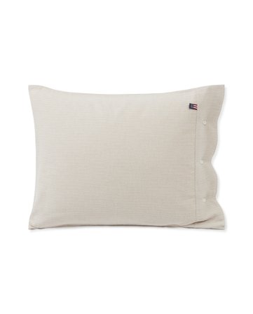 Lexington Striped Organic Cotton Flannel Pillowcase