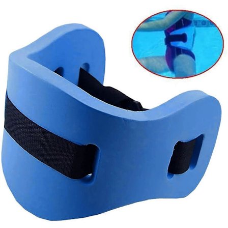 Svømmebælte, Universal EVA Justerbar, Vand Aerobic Træningsbælte, Svømmetræningsudstyr til Voksne og Børn (D)