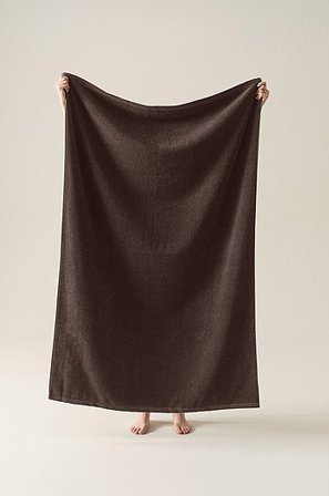 Jotex - Badelagen 100x150 Cm Chokolade - JOEY - Køb Badelagener hos Jotex