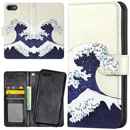 iPhone 6/6s Plus - Lommebok Deksel Flodbølge