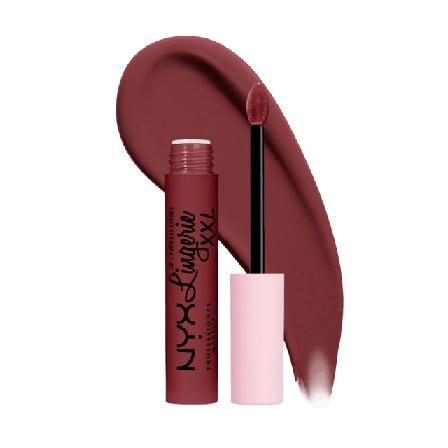 NYX Professional Makeup Lip Lingerie XXL Matte Liquid Lipstick Läppstift Unisex Beige 4 ML