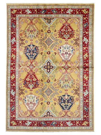 Medallion Kazak Fine Rug 166X233 Wool