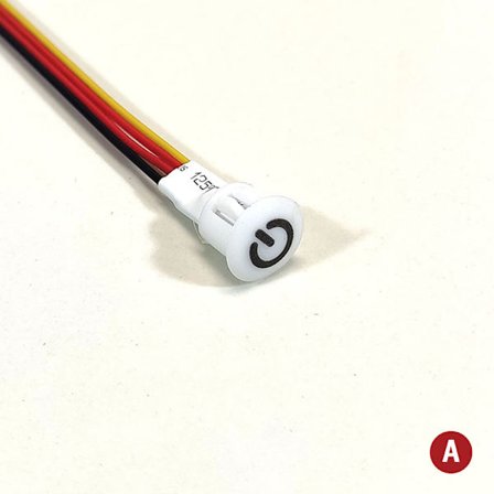 Smart Home Touch Sensor-knapp Dimbar kontroller 13 mm bryter