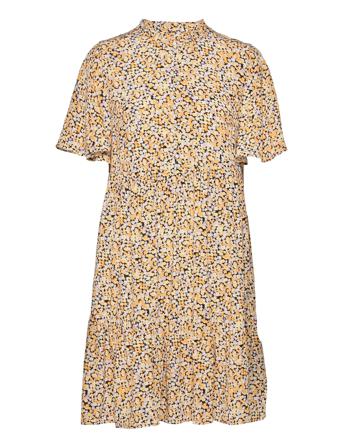 Lyvia Ss Dress Aop Patterned MOSS COPENHAGEN