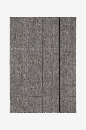 KM Home - Slätvävd Madrid - Grå - Slätvävda mattor - 133X190 - Från Homeroom
