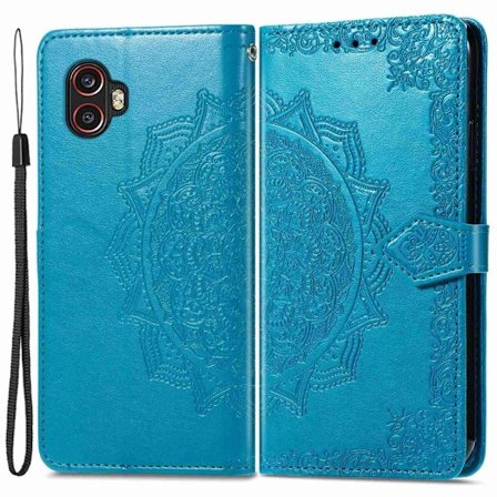 Mandala Samsung Galaxy Xcover 2 Pro / Xcover 6 Pro Flip Fodral - Blå