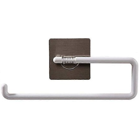 Sugekop køkkenrulleholder køkkenrulleholder rulleholder vægmonteret køleskab plastfolie opbevaringsstativ uden huller