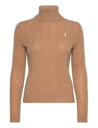 Polo Ralph Lauren | Wool-Cashmere Cable Turtleneck Sweater | S