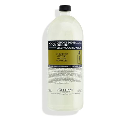 L'Occitane En Provence Verbena Shower Gel Eco Refill 500 ml, Skincare, Kropspleje, Bodyshampoo