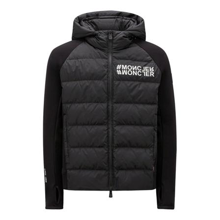Moncler, Cardigans Czarny, Mężczyzna, Rozmiar: L