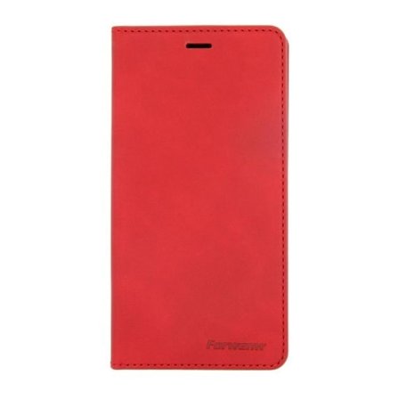 Flip Stand Magnetische Leather Case For iPhone 11 Pro Red