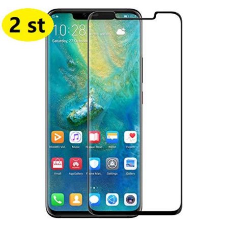 2 st heltäckande skärmskydd för Huawei mate 20 pro