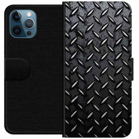 Apple Iphone 12 Pro Max Plånboksfodral Metalliskt Mönster