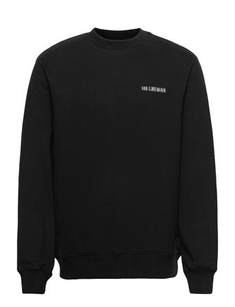 Casual Crew Sweat-shirt Genser Svart HAN Kjøbenhavn