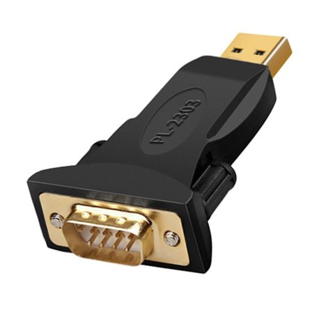 USB til RS232-adapter med brikkesett, USB til DB9 seriell konverter